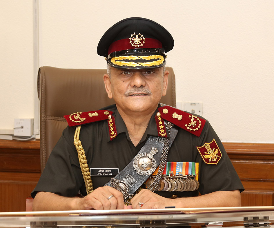 General Anil Chauhan takes over as Chief of Defence Staff; Vows to ...